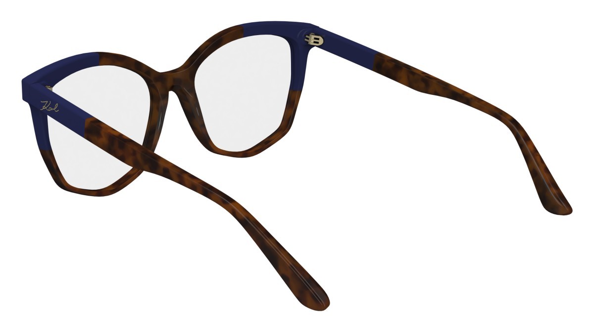 Occhiali da vista Karl Lagerfeld KL6154 (236) colore tortoise/blue forma rettangolare 