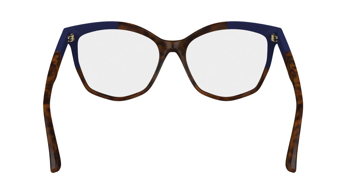 Occhiali da vista Karl Lagerfeld KL6154 (236) colore tortoise/blue forma rettangolare 