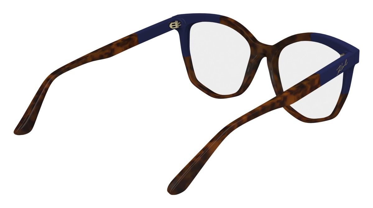 Occhiali da vista Karl Lagerfeld KL6154 (236) colore tortoise/blue forma rettangolare 