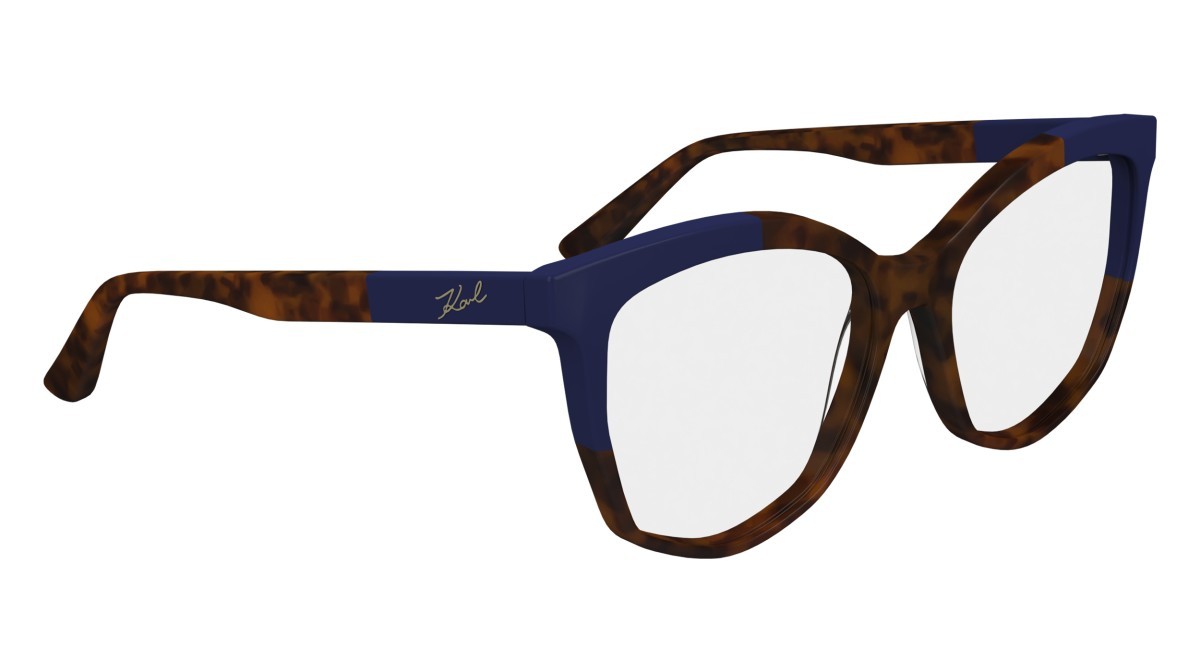Occhiali da vista Karl Lagerfeld KL6154 (236) colore tortoise/blue forma rettangolare 