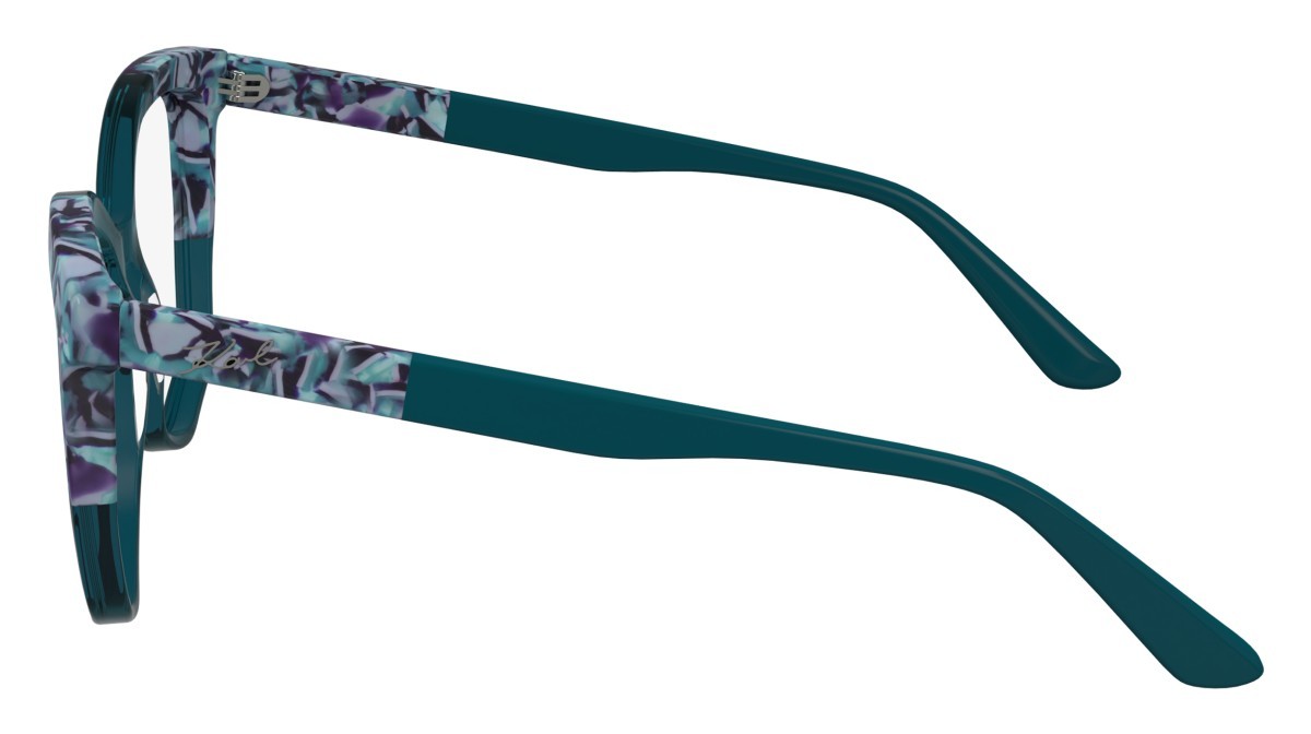 Occhiali da vista Karl Lagerfeld KL6154 (434) colore blue/marble blue forma rettangolare 