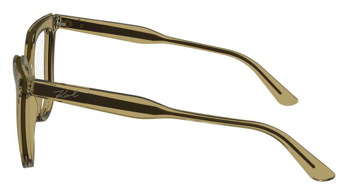 Brillen Karl Lagerfeld KL6155 (275) farbe khaki form schmetterling 