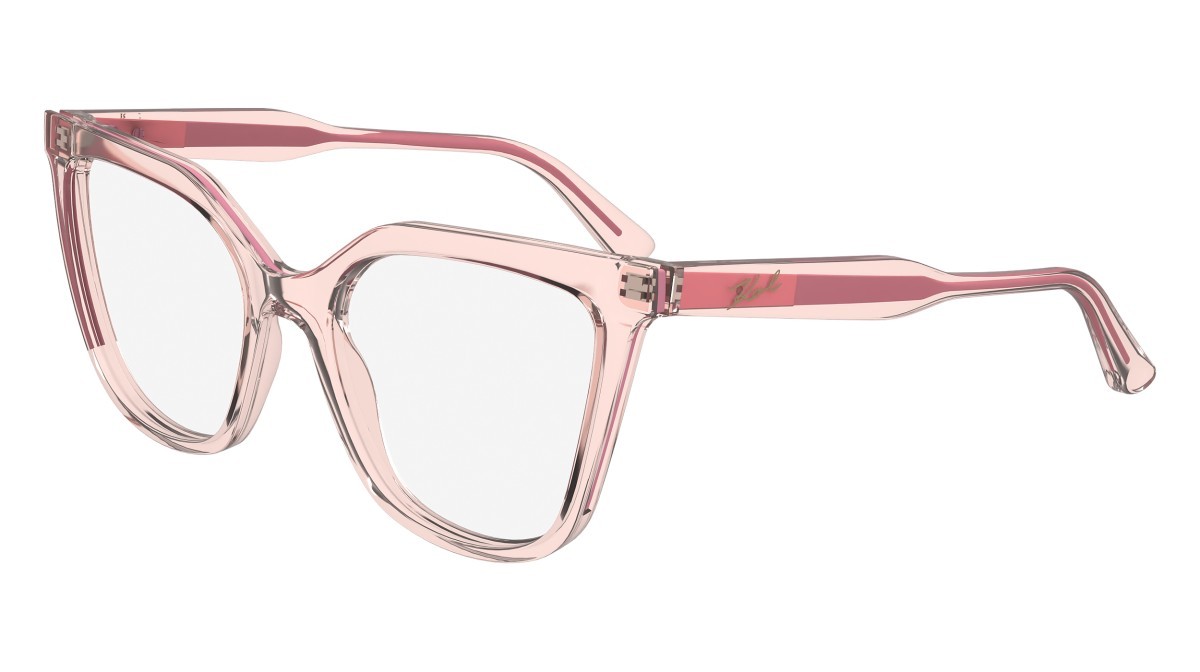 Brillen Karl Lagerfeld KL6155 (652) farbe antique rose form schmetterling 