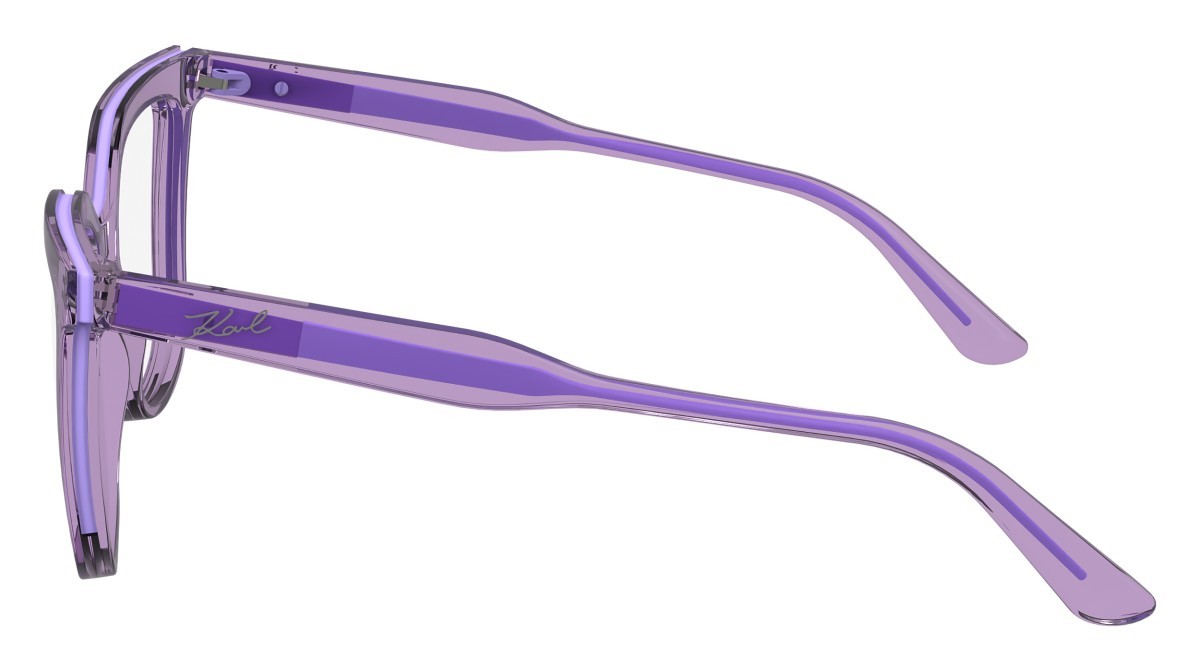 Brillen Karl Lagerfeld KL6155 (662) farbe lavender form schmetterling 