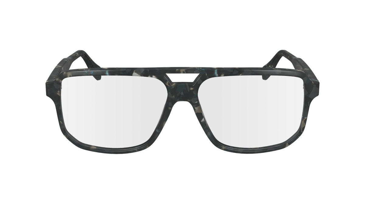 Eyeglasses Karl Lagerfeld KL6156 (023) color marble grey shape aviator 
