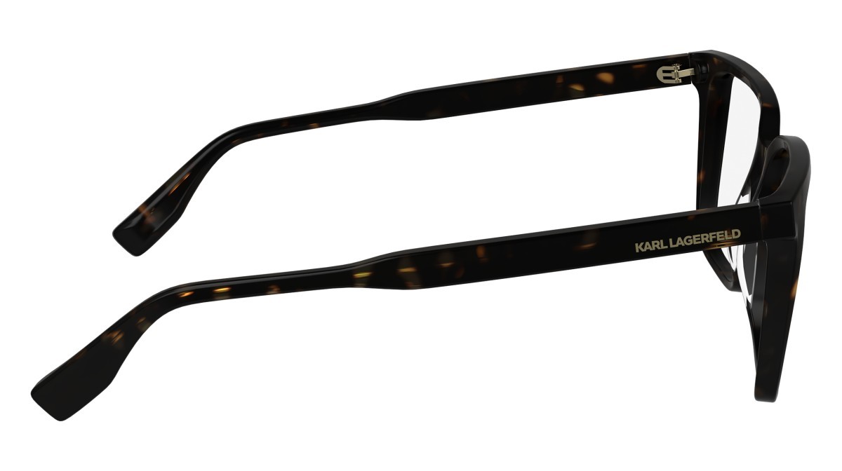 Brillen Karl Lagerfeld KL6157 (242) farbe dark tortoise form rechteckig 