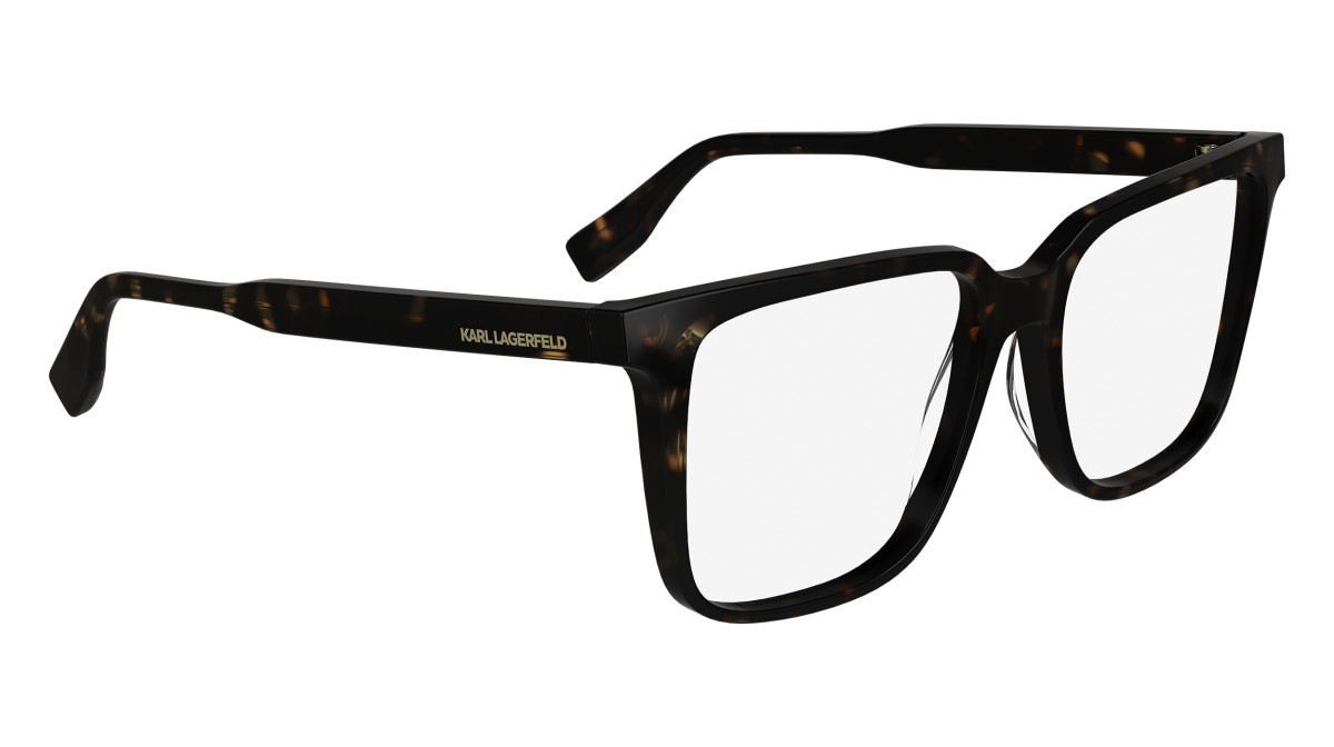 Brillen Karl Lagerfeld KL6157 (242) farbe dark tortoise form rechteckig 