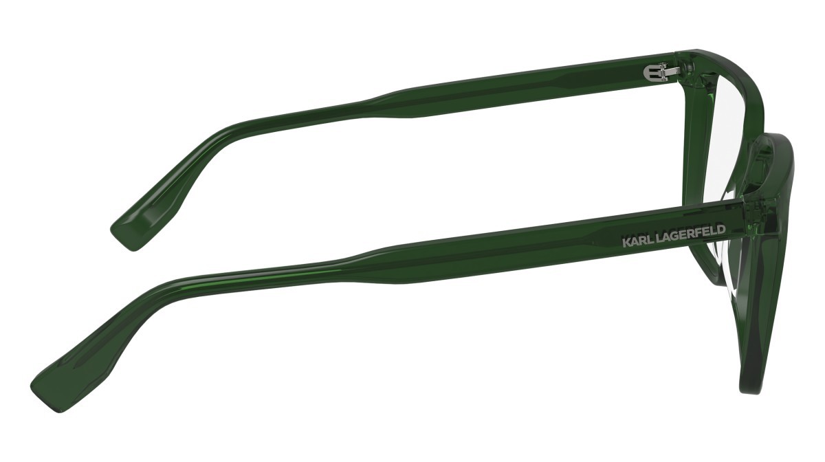 Brillen Karl Lagerfeld KL6157 (300) farbe green form rechteckig 