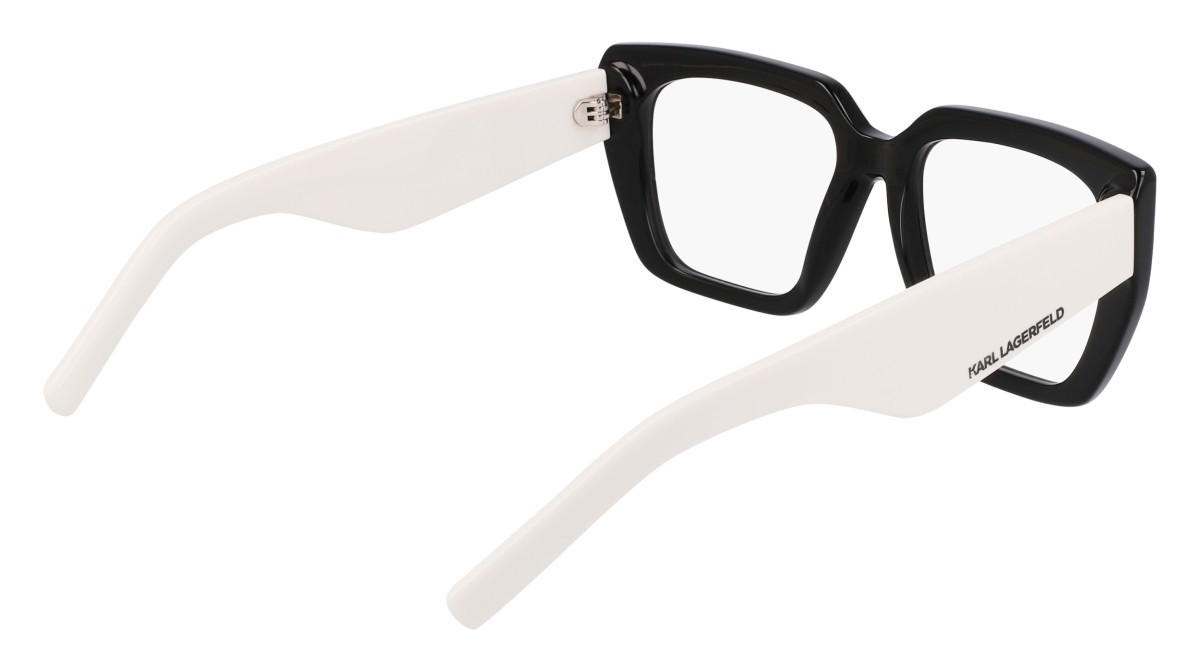 Occhiali da vista Karl Lagerfeld KL6159 (006) colore black/white forma rettangolare 