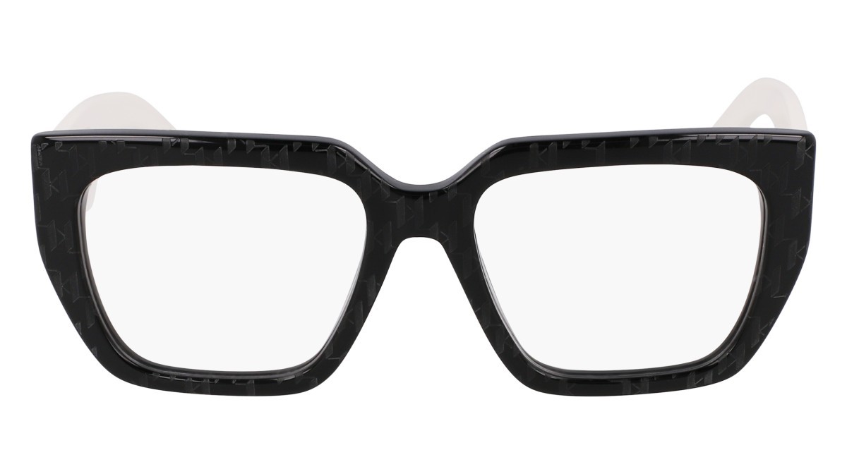Occhiali da vista Karl Lagerfeld KL6159 (006) colore black/white forma rettangolare 