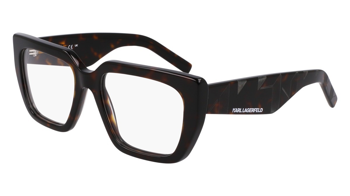 Occhiali da vista Karl Lagerfeld KL6159 (242) colore dark tortoise forma rettangolare 