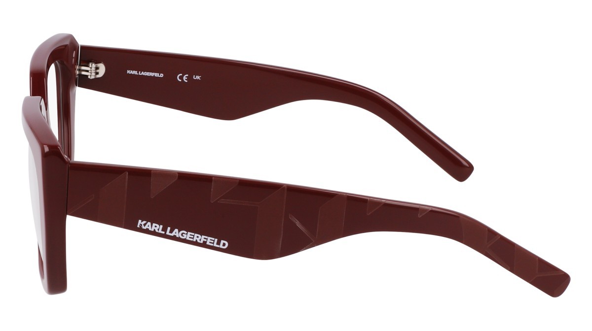 Occhiali da vista Karl Lagerfeld KL6159 (601) colore burgundy forma rettangolare 