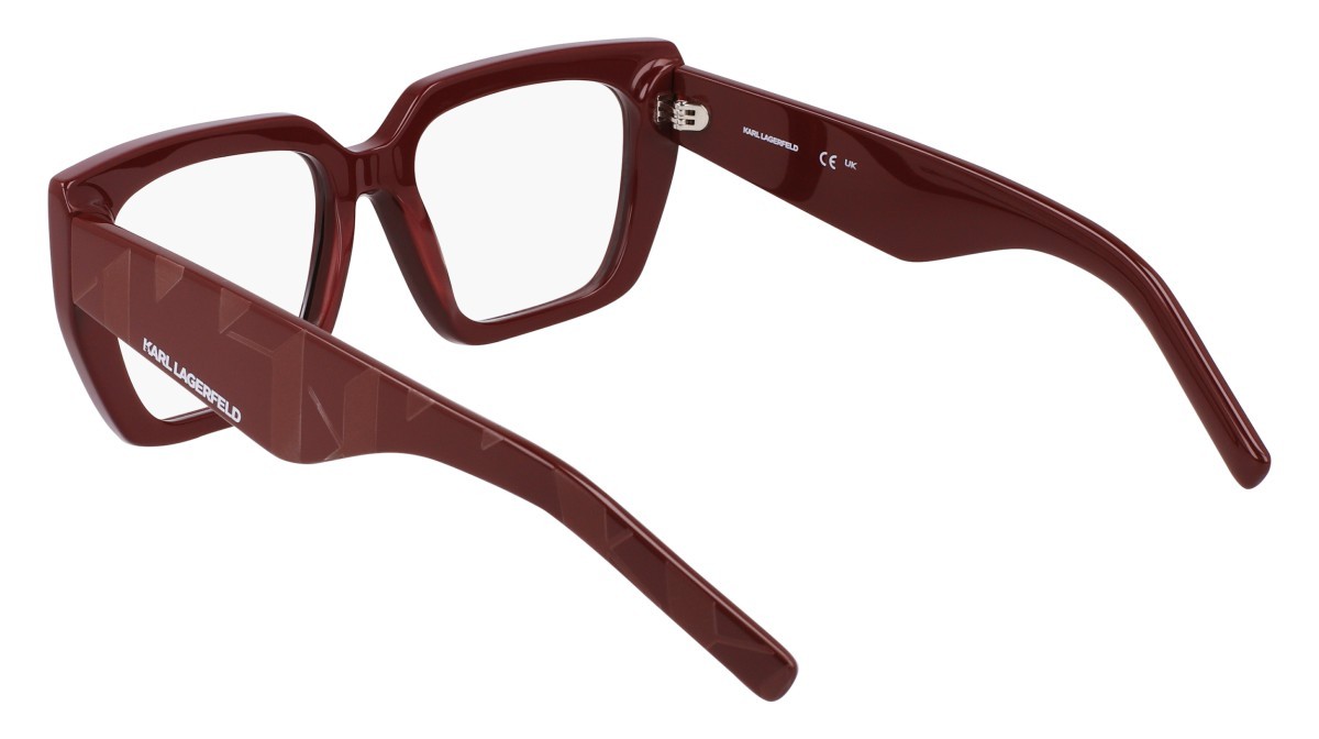 Occhiali da vista Karl Lagerfeld KL6159 (601) colore burgundy forma rettangolare 