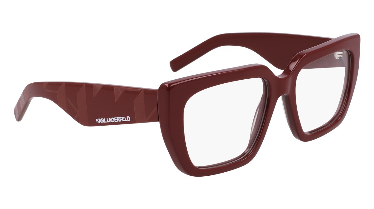 Occhiali da vista Karl Lagerfeld KL6159 (601) colore burgundy forma rettangolare 