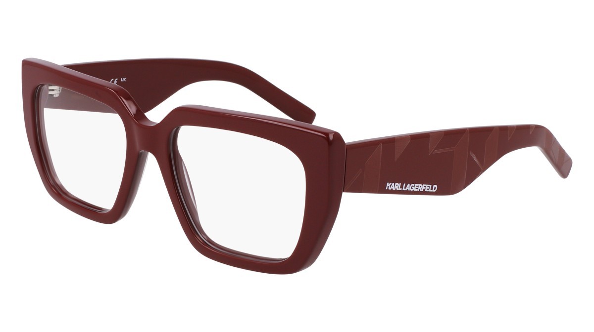 Occhiali da vista Karl Lagerfeld KL6159 (601) colore burgundy forma rettangolare 