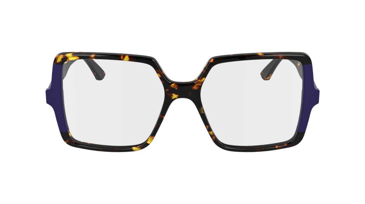Occhiali da vista Karl Lagerfeld KL6169 (232) colore tokyo tortoise/violet forma quadrato lenti color 4