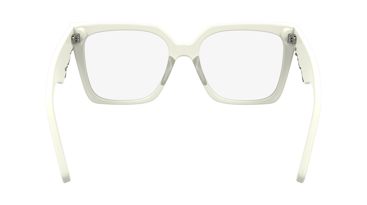 Occhiali da vista Karl Lagerfeld KL6170 (105) colore white forma quadrato lenti color 2