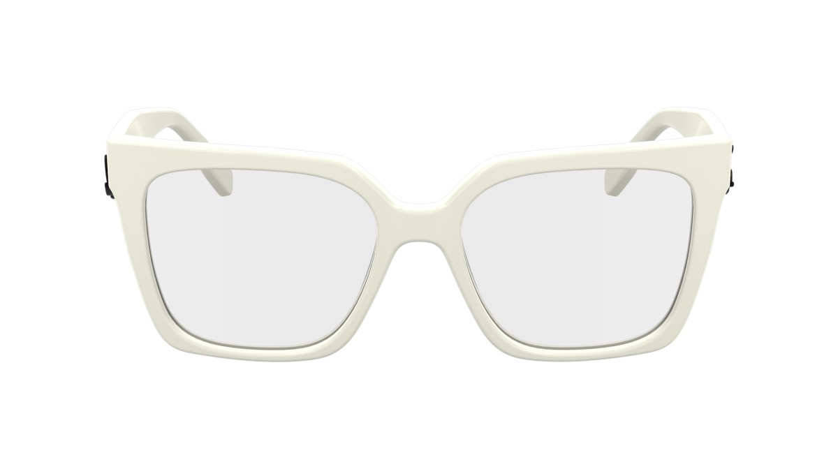 Occhiali da vista Karl Lagerfeld KL6170 (105) colore white forma quadrato lenti color 2