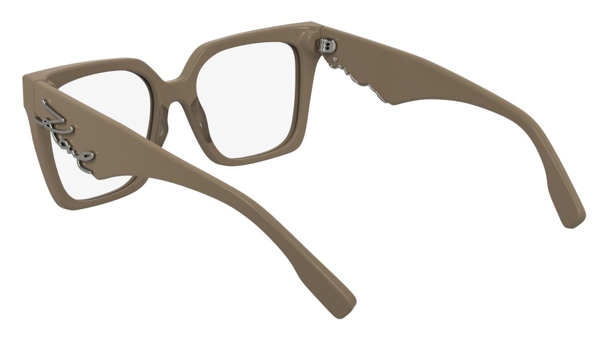 Eyeglasses Karl Lagerfeld KL6170 (272) color nude shape square lenses color 4