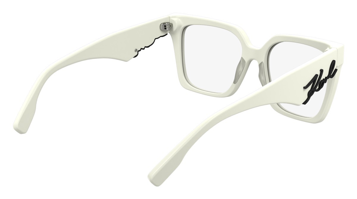 Occhiali da vista Karl Lagerfeld KL6170 N (105) colore white forma quadrato 