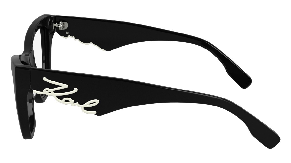 Occhiali da vista Karl Lagerfeld KL6171 (001) colore black forma cat eye lenti color 1