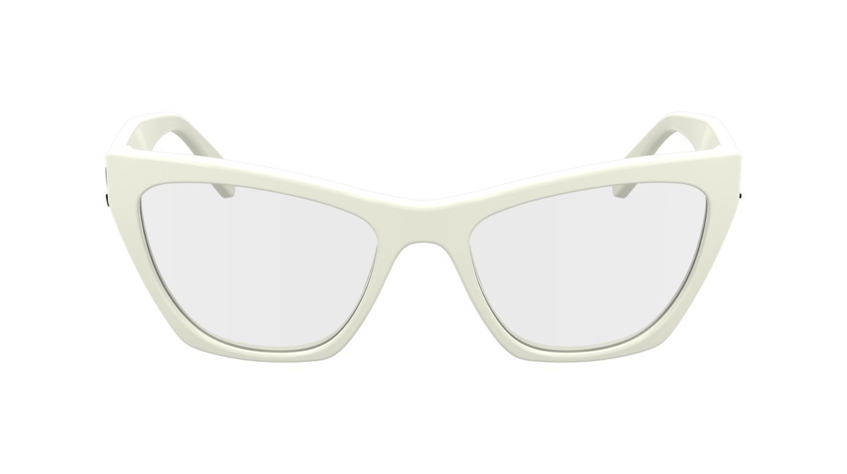 Occhiali da vista Karl Lagerfeld KL6171 (105) colore white forma cat eye lenti color 2