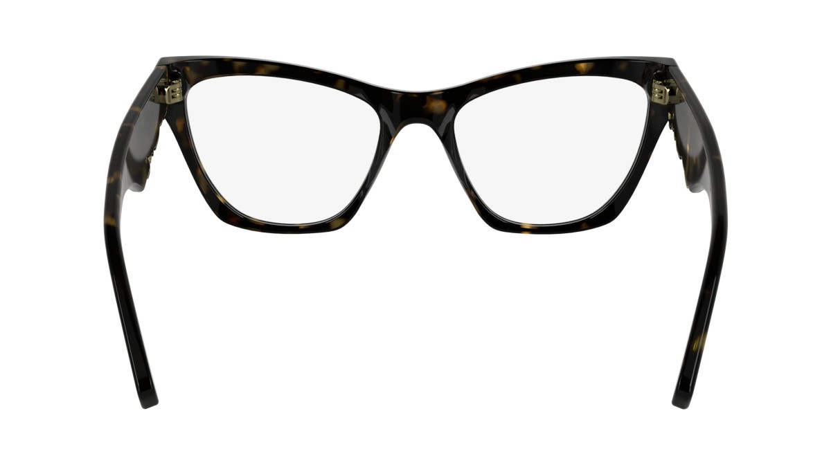 Occhiali da vista Karl Lagerfeld KL6171 (242) colore dark tortoise forma cat eye lenti color 3