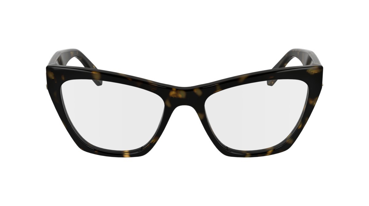Occhiali da vista Karl Lagerfeld KL6171 (242) colore dark tortoise forma cat eye lenti color 3