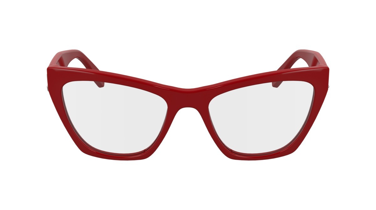 Brillen Karl Lagerfeld KL6171 (600) farbe red form cat-eye gläser color 4