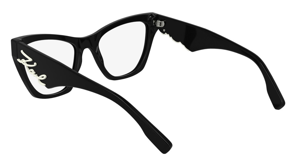 Occhiali da vista Karl Lagerfeld KL6171 N (001) colore black forma cat eye 