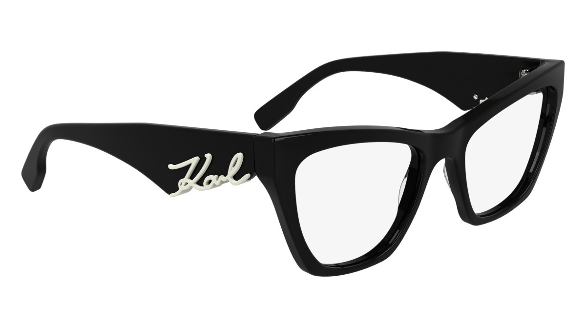 Occhiali da vista Karl Lagerfeld KL6171 N (001) colore black forma cat eye 