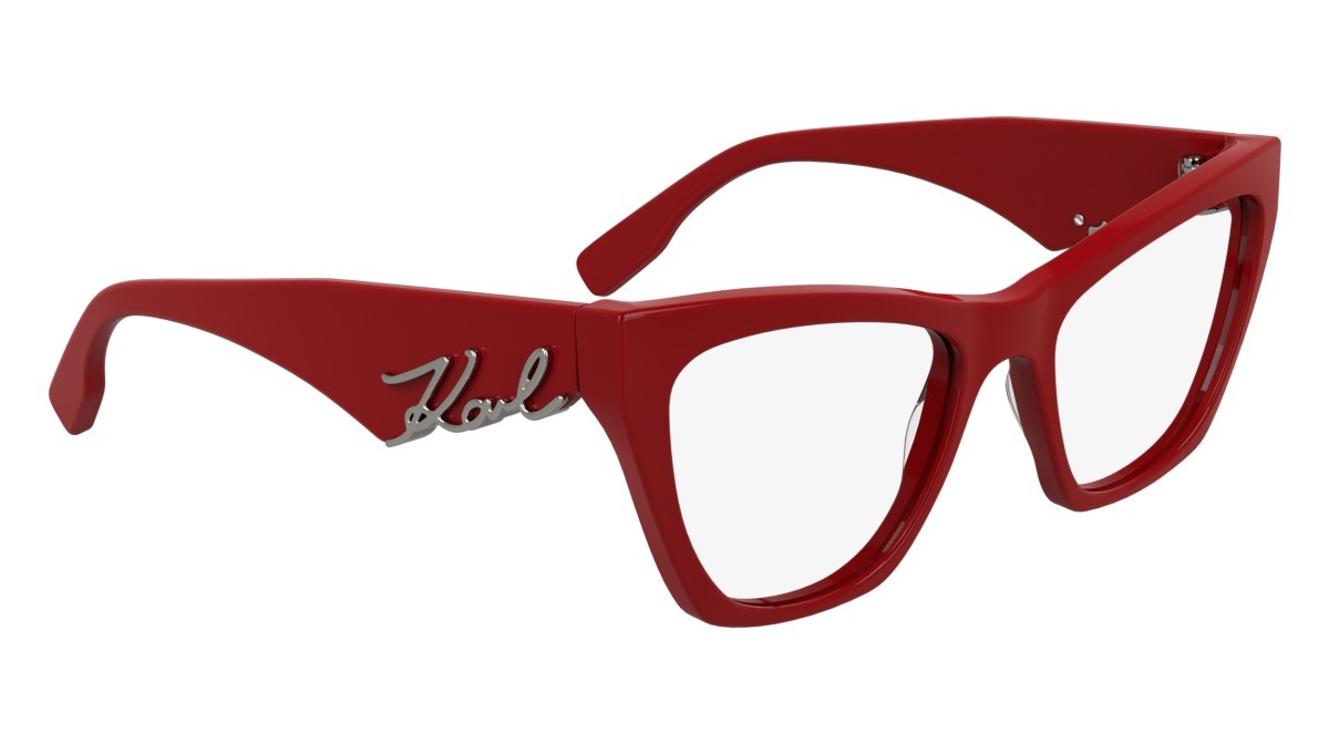 Occhiali da vista Karl Lagerfeld KL6171 N (600) colore red forma cat eye 