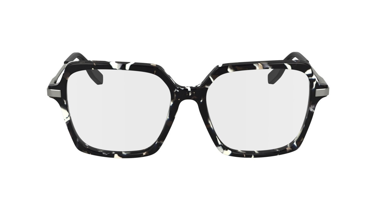 Eyeglasses Karl Lagerfeld KL6172 (016) color marble black shape square lenses color 2