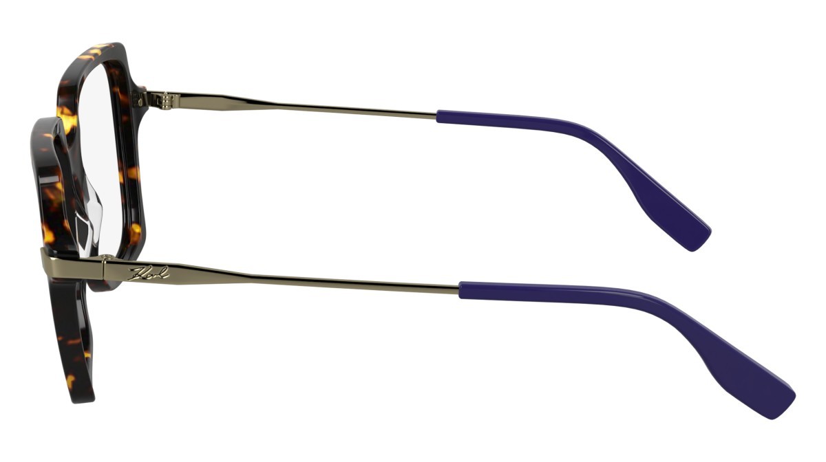 Occhiali da vista Karl Lagerfeld KL6172 (232) colore tokyo tortoise forma quadrato lenti color 4