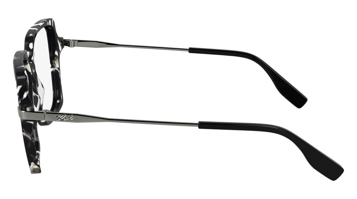 Eyeglasses Karl Lagerfeld KL6172 N (016) color marble black shape square 