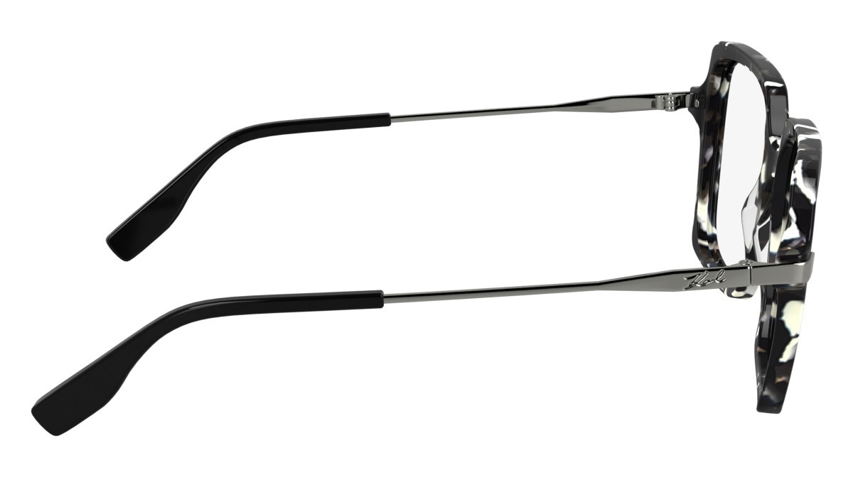 Eyeglasses Karl Lagerfeld KL6172 N (016) color marble black shape square 