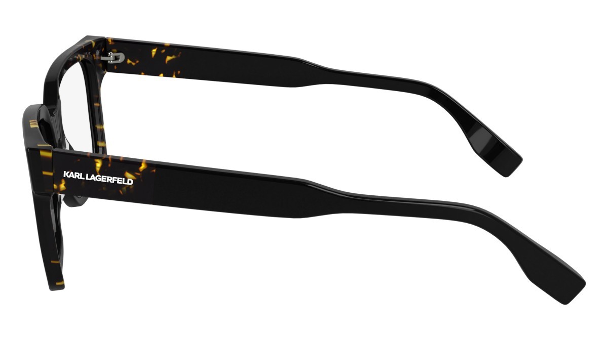 Occhiali da vista Karl Lagerfeld KL6173 (017) colore black/tortoise forma rettangolare lenti color 1