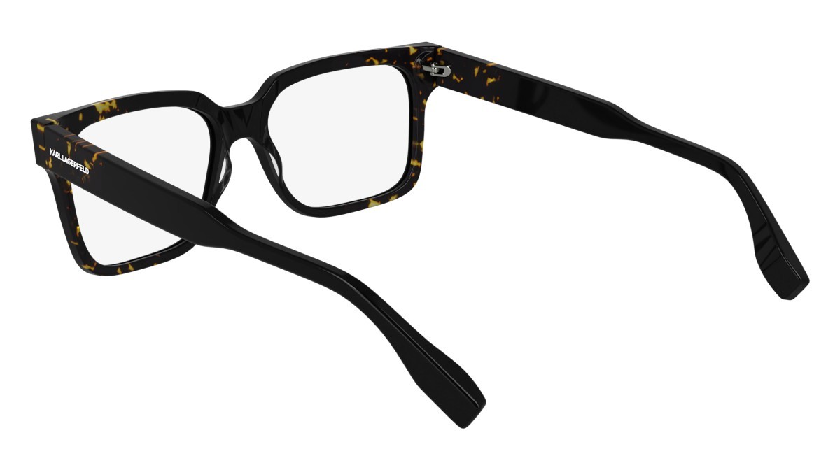 Occhiali da vista Karl Lagerfeld KL6173 (017) colore black/tortoise forma rettangolare lenti color 1