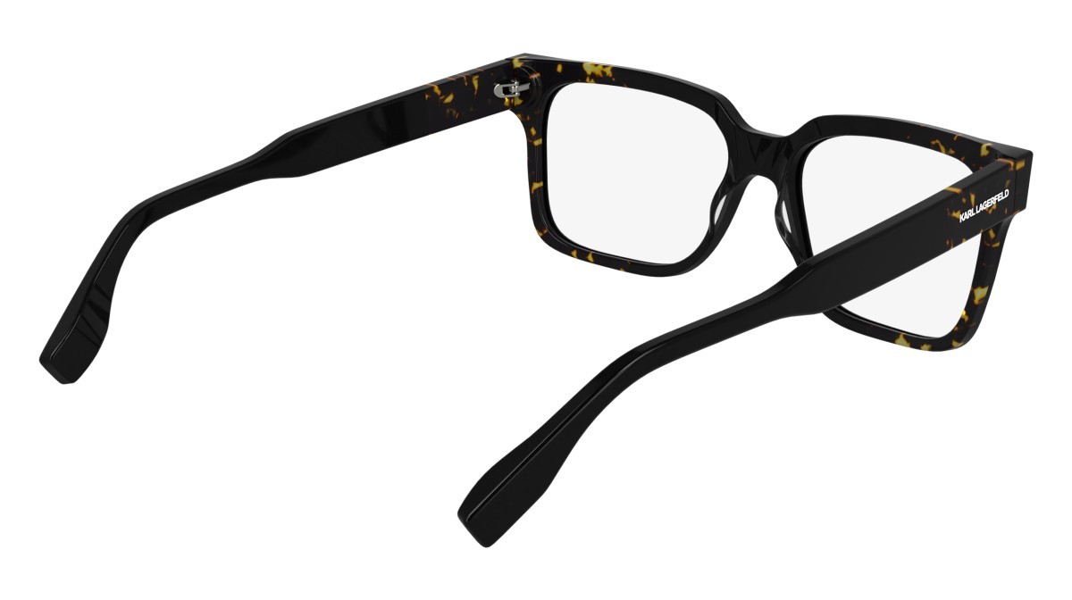 Occhiali da vista Karl Lagerfeld KL6173 (017) colore black/tortoise forma rettangolare lenti color 1