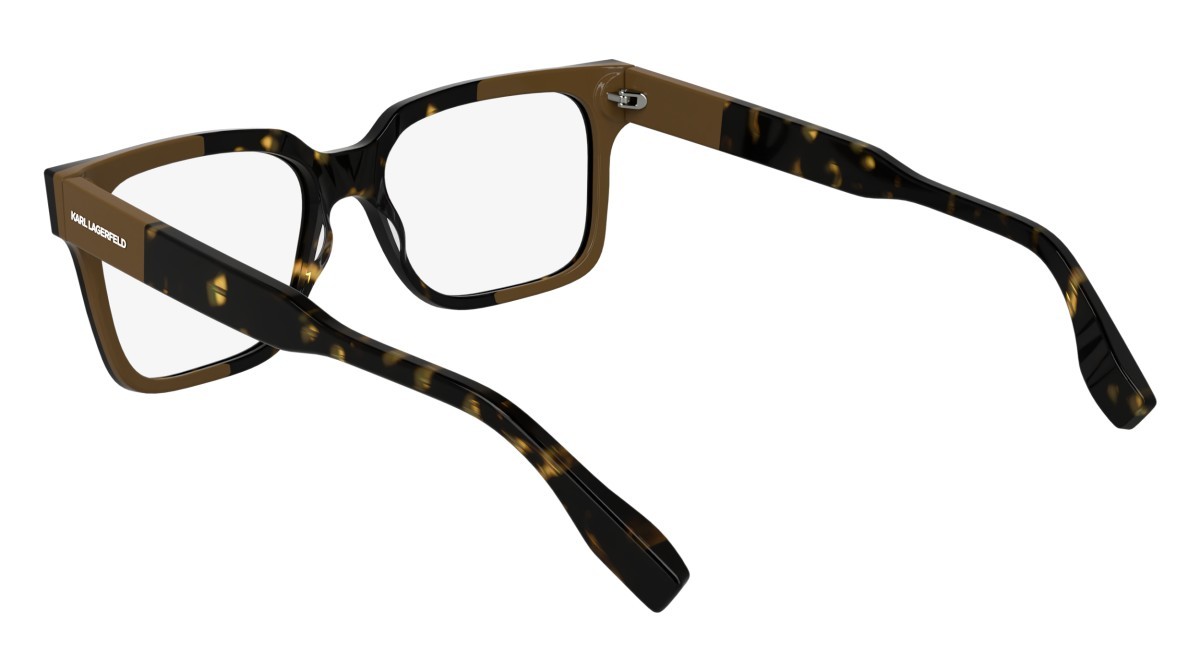 Occhiali da vista Karl Lagerfeld KL6173 (245) colore dark tortoise/beige forma rettangolare lenti color 2