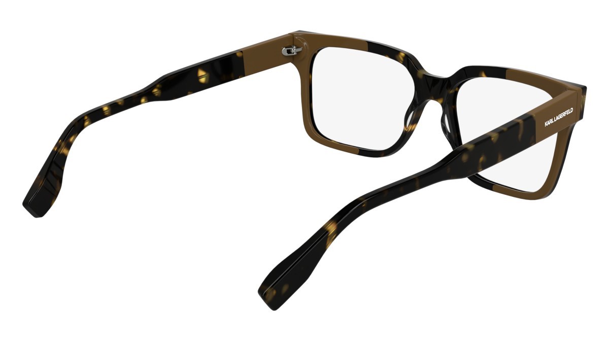 Occhiali da vista Karl Lagerfeld KL6173 (245) colore dark tortoise/beige forma rettangolare lenti color 2