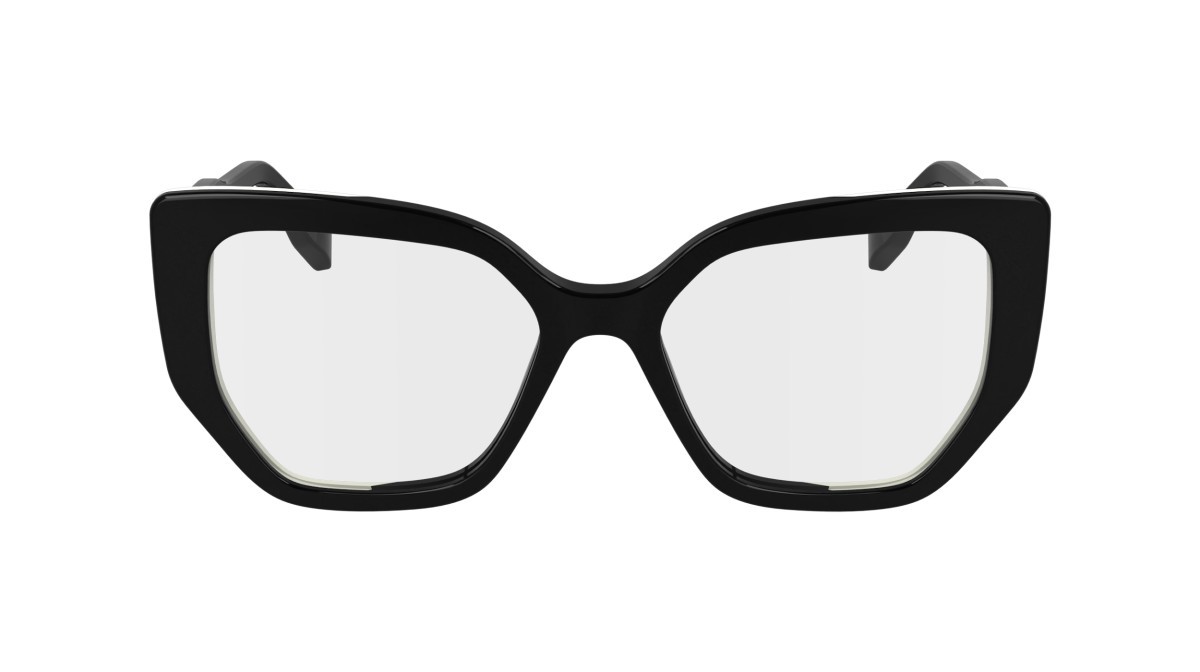 Occhiali da vista Karl Lagerfeld KL6174 (006) colore black/white forma cat eye lenti color 1