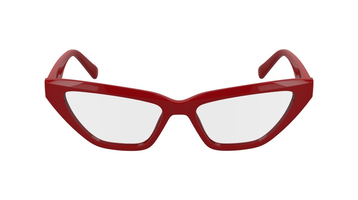 Brillen Karl Lagerfeld KL6175 (600) farbe red form cat-eye gläser color 4
