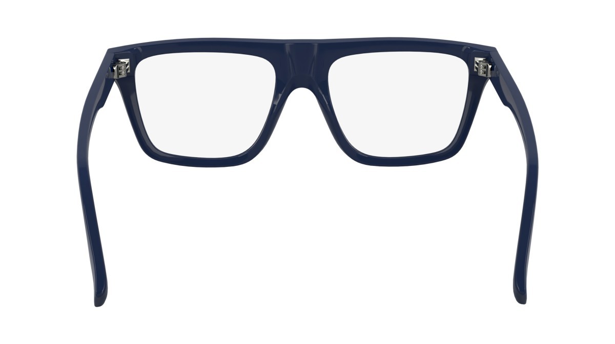 Brillen Karl Lagerfeld KL6176 (404) farbe dark blue form rechteckig gläser color 3