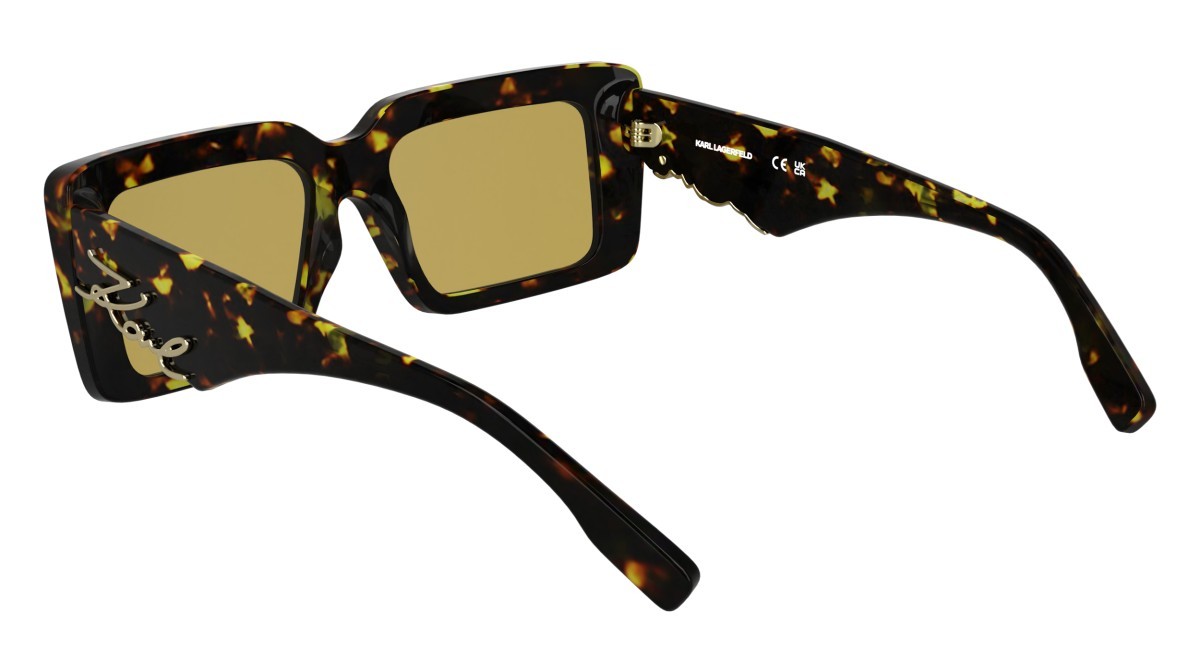 Occhiali da sole Karl Lagerfeld KL6180S N (232) colore tokyo tortoise forma rettangolare 
