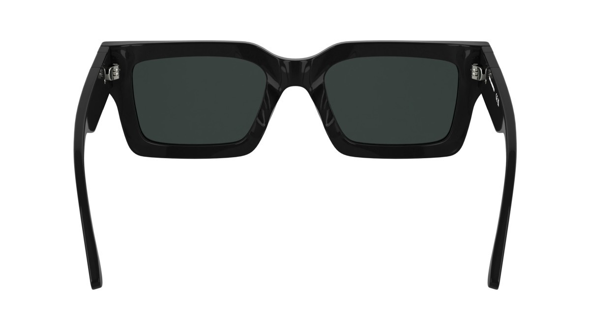 Sunglasses Karl Lagerfeld KL6182S (001) color black shape rectangle lenses solid smoke