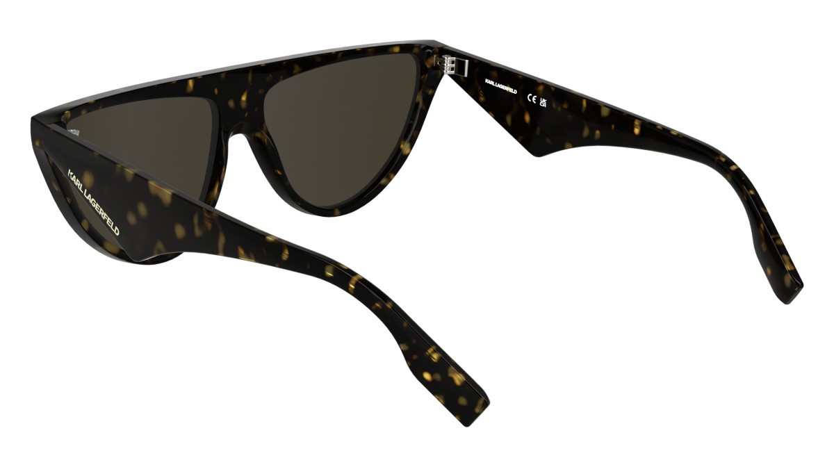 Sonnenbrillen Karl Lagerfeld KL6185S (242) farbe dark tortoise form cat-eye gläser solid brown