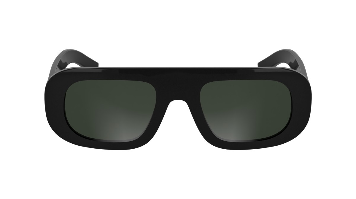 Sonnenbrillen Karl Lagerfeld KL6188S (001) farbe black form aviator gläser solid smoke