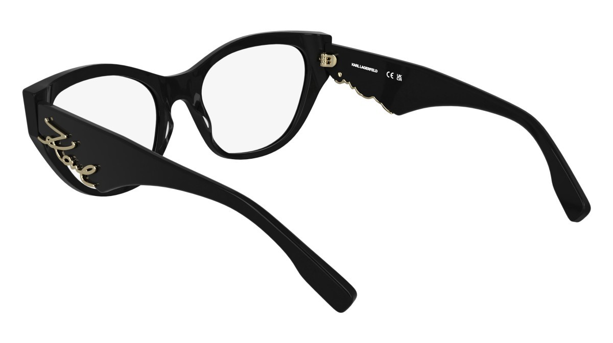 Occhiali da vista Karl Lagerfeld KL6189 (001) colore black forma cat eye lenti colore - 1