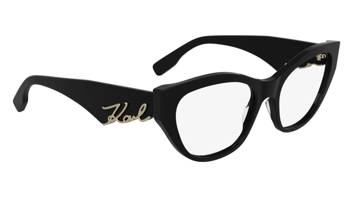Occhiali da vista Karl Lagerfeld KL6189 (001) colore black forma cat eye lenti colore - 1